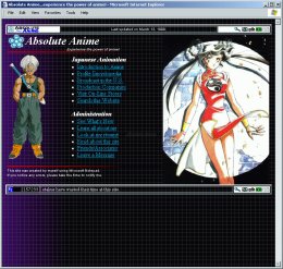 Website in 1999