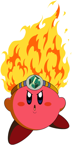 Fire Kirby (Kirby: Right Back At Ya!)