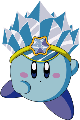Ice Kirby (Kirby: Right Back At Ya!)