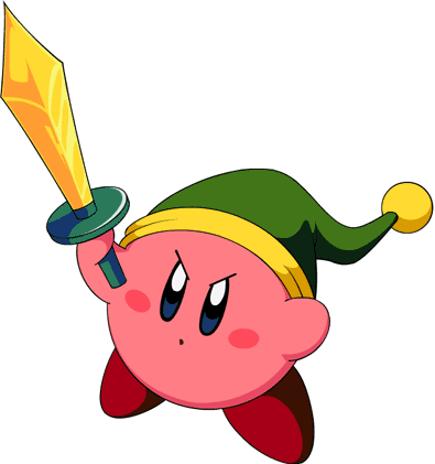 Sword Kirby (Kirby: Right Back At Ya!)