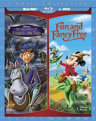 Adventures of Ichabod & Mr Toad / Fun & Fancy Free (Blu-ray) gallery